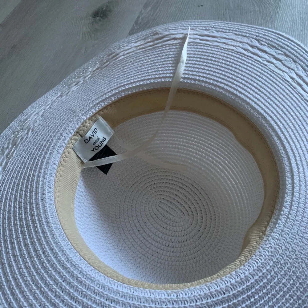 NWT David‎ the Young White Sun Hat
